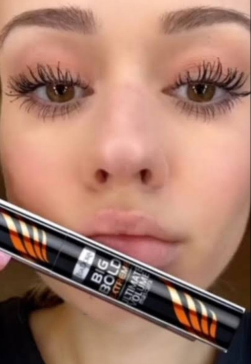 تصویر ریمل نارنجی ایزا..اورجینال|حجم دهنده و مشکی